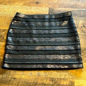 Express Sequin Mini Skirt - 4